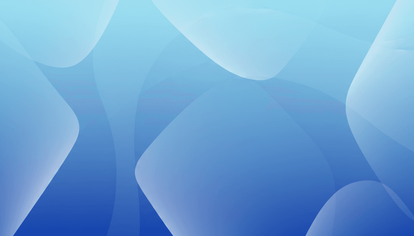 Abstract blue gradient background representing data privacy and security